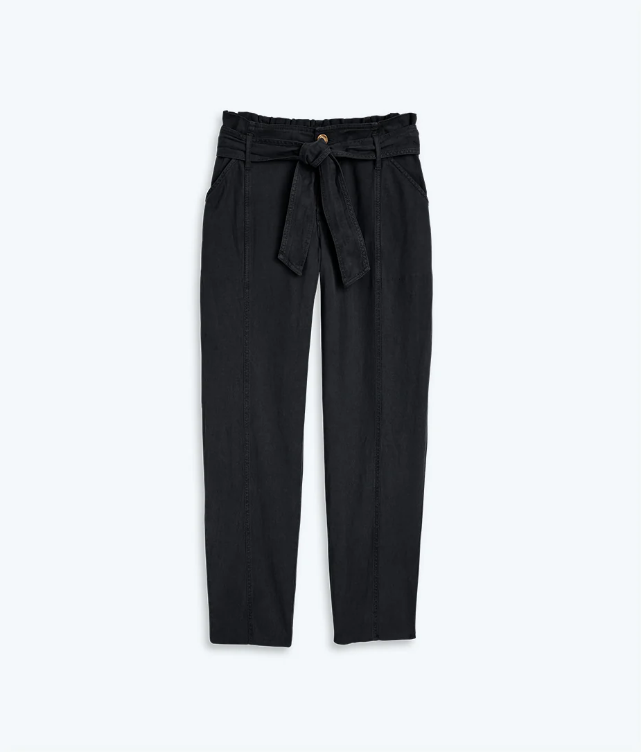 The Timeless Slim Tie-Waist Pant - Sea Urchin