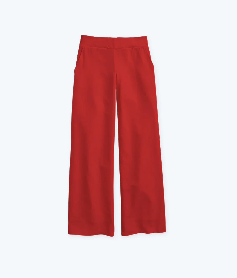 The Perfect Wide Leg Pant - Lava