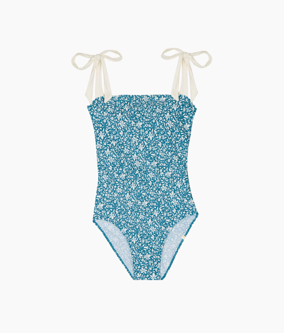 The Tie Oasis - Meadow Floral in Mist