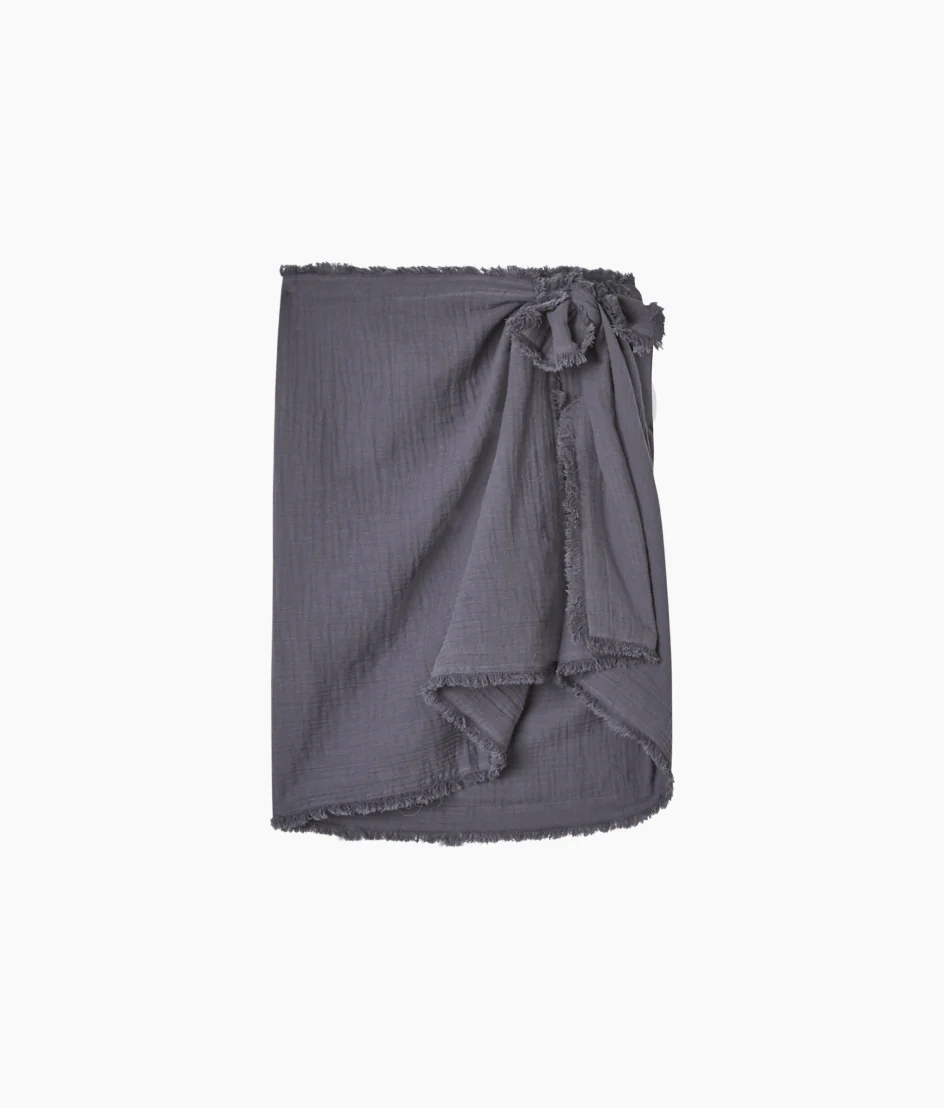 The Going Places Gauze Sarong - Midnight
