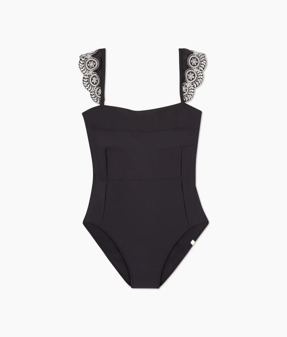 The Eyelet Ruffle Oasis - Sea Urchin