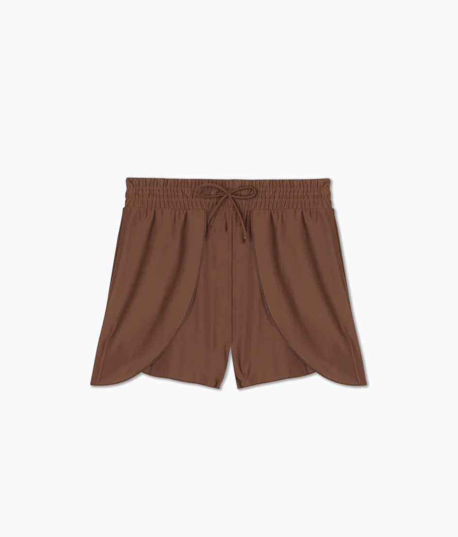 The Sea to Shore Swim Shorts - Mocha