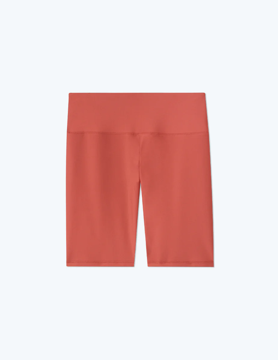 The Do-It-All High Rise Biker Shorts - Terracotta