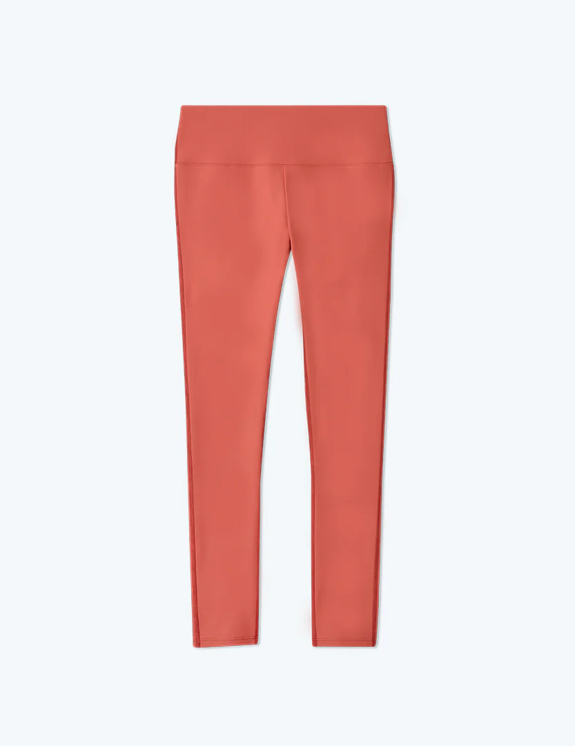 The Do-It-All High Rise Full Length Leggings - Terracotta