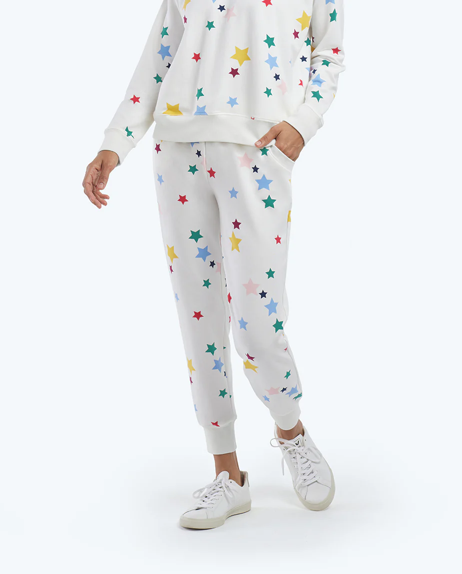 7305-The-Softest-French-Terry-Jogger-Scatter-Stars-in-White-Sand-6.webp The Softest French Terry Jogger - Scatter Stars in White Sand