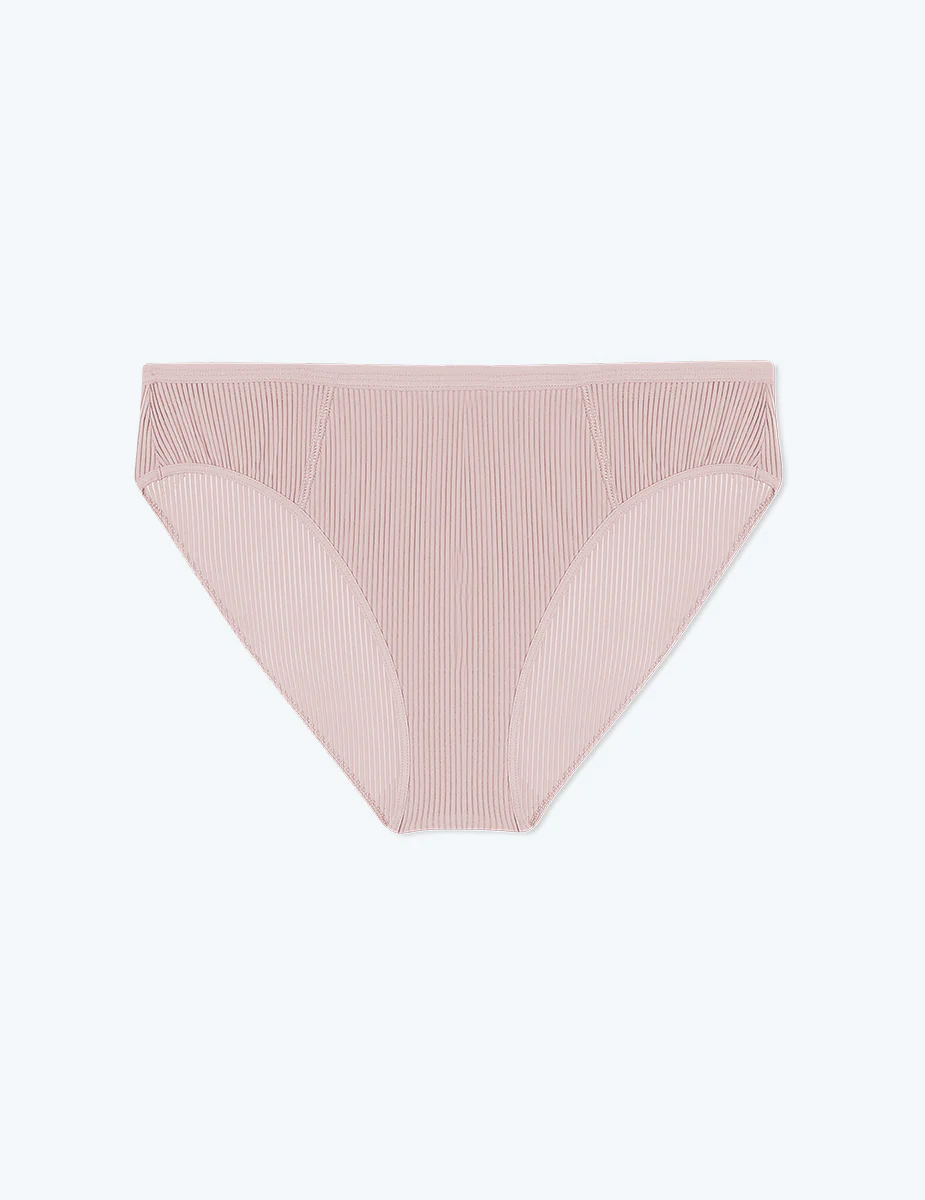 The Feel Free High Rise Brief Underwear - Quartz