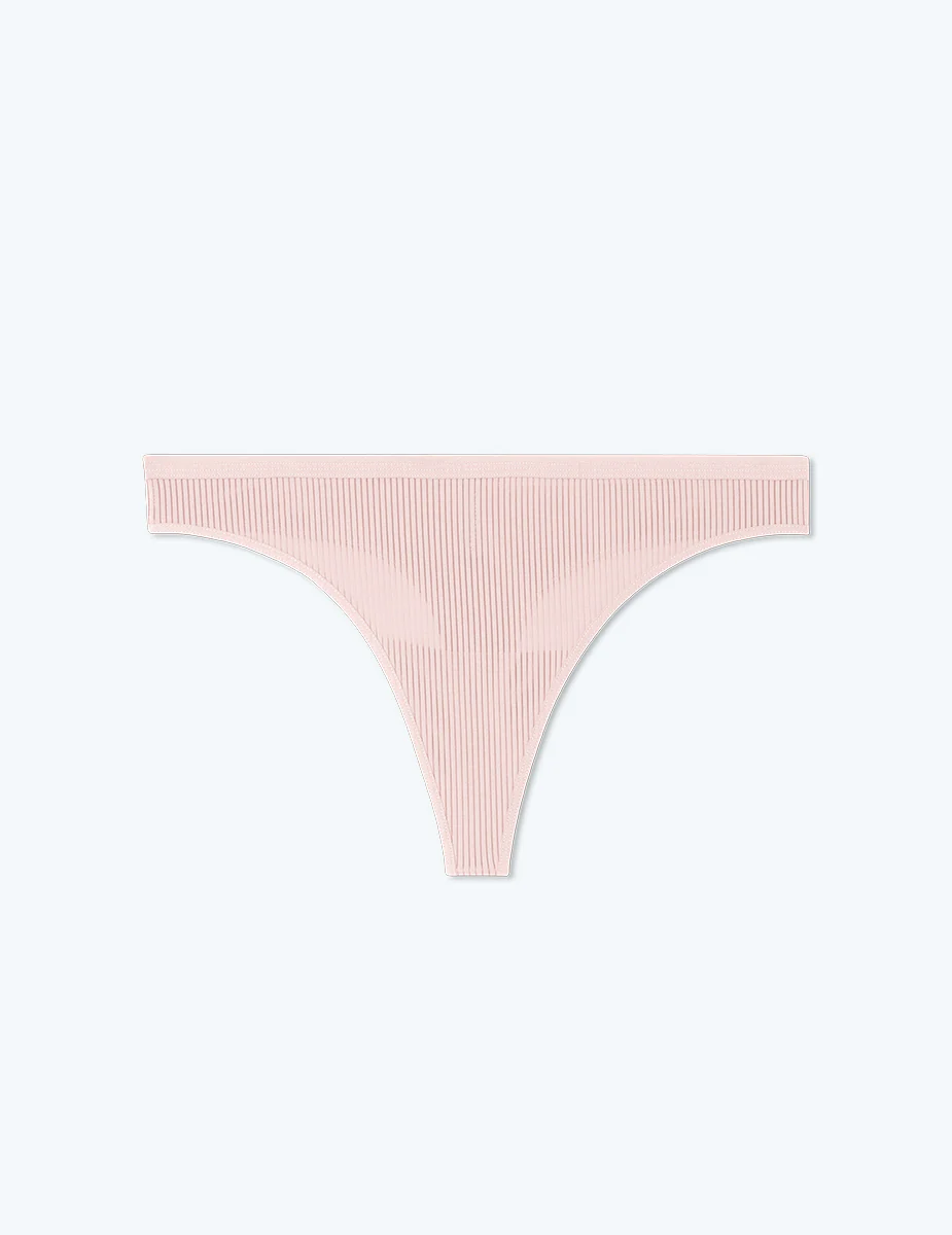 The Feel Free Thong Underwear - Quartz