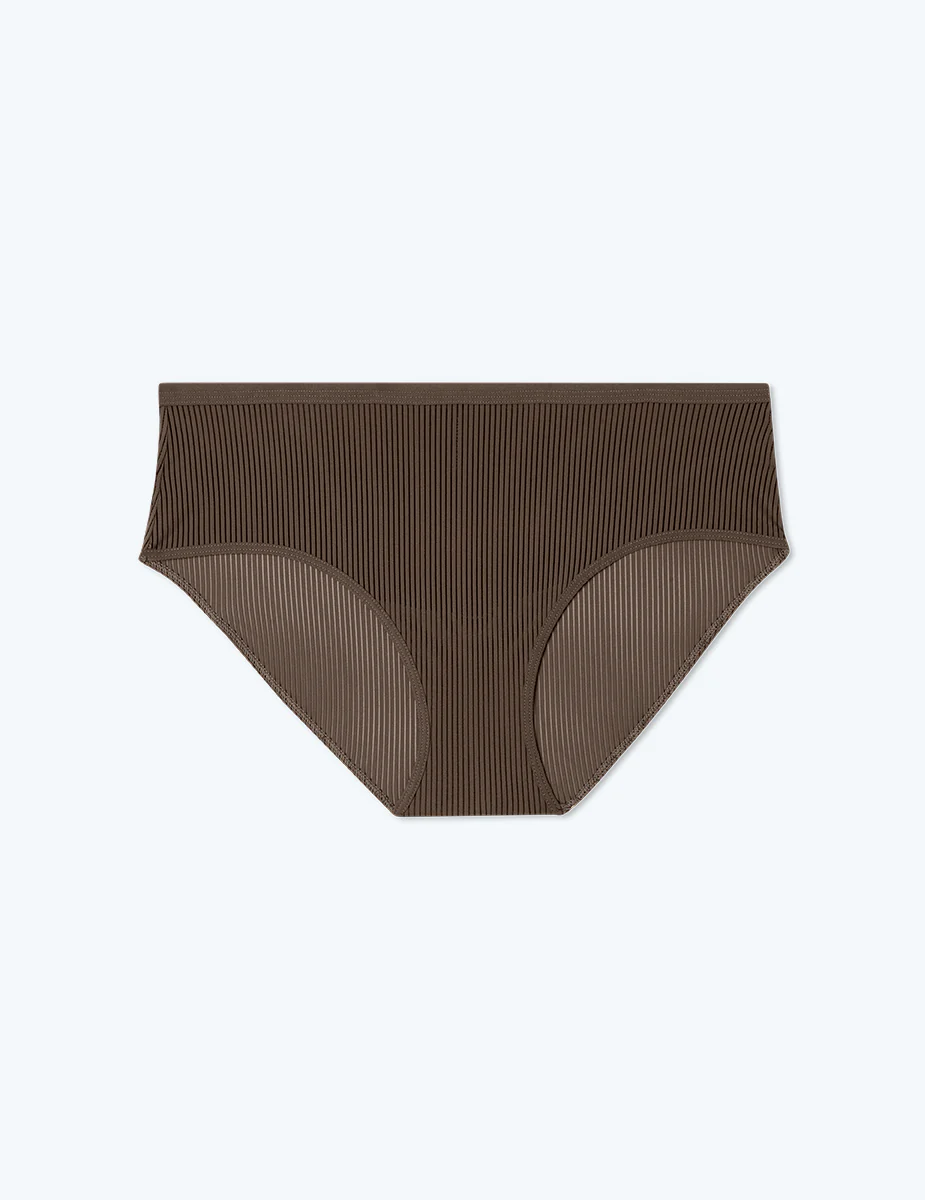 The Feel Free Brief Underwear - Clay