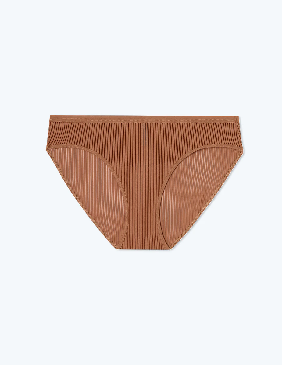 The Feel Free Bikini Underwear - Praline