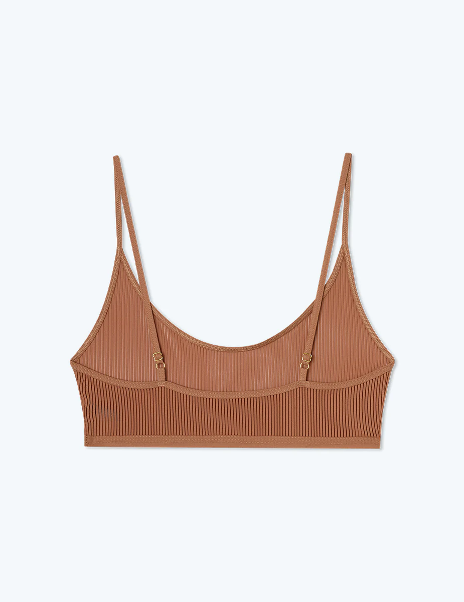 The Feel Free Adjustable Bralette - Praline