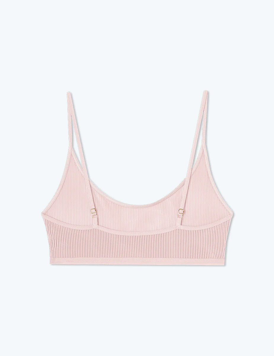 The Feel Free Adjustable Bralette - Quartz