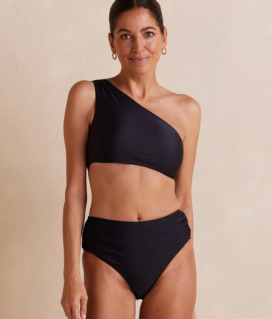 The Ruched Sidestroke Bikini Top - Main