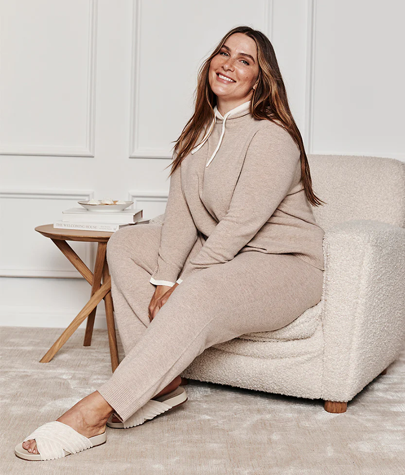 The Coziest Cashmere Blend Hoodie - Main