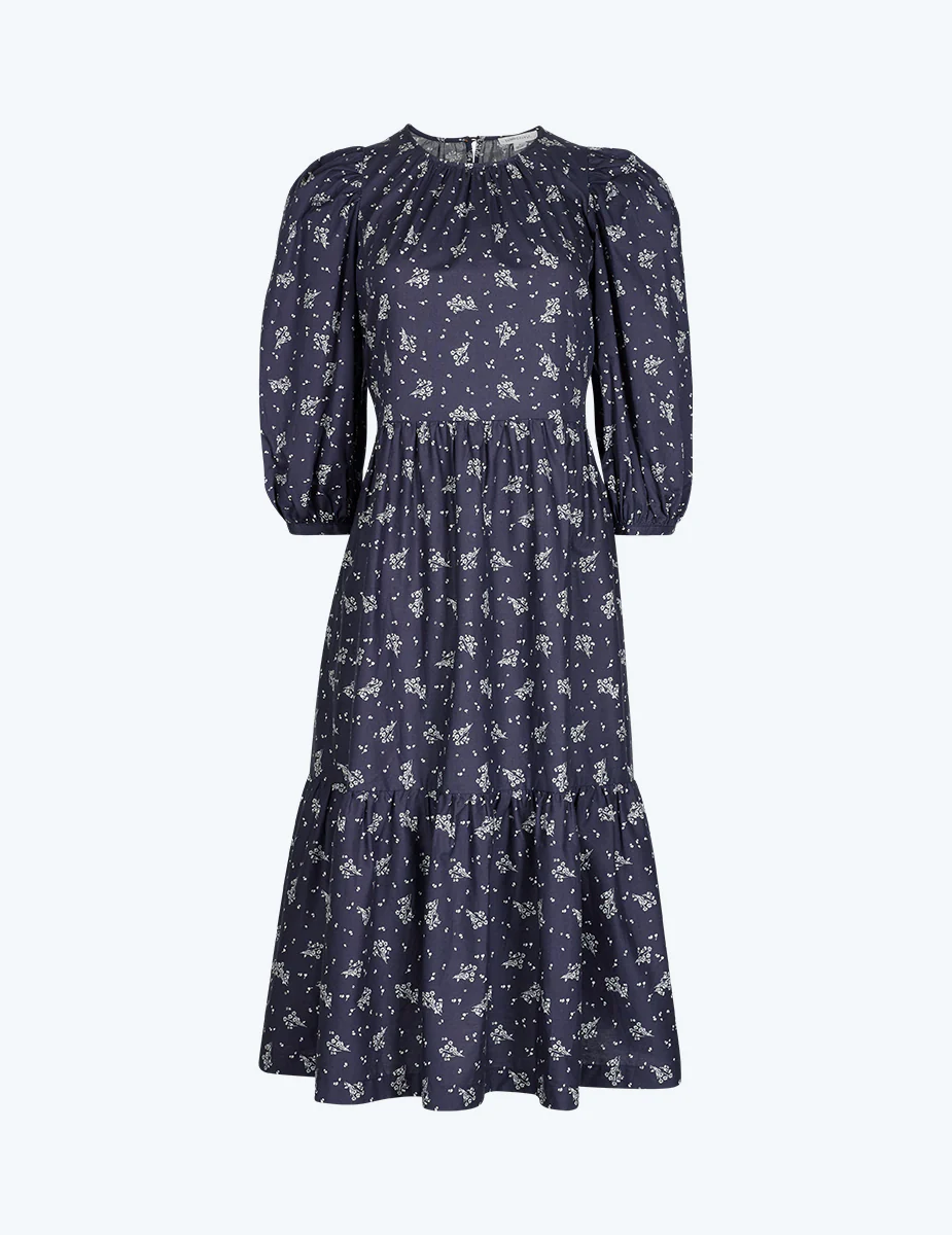 The Tiered Midi Dress - Main