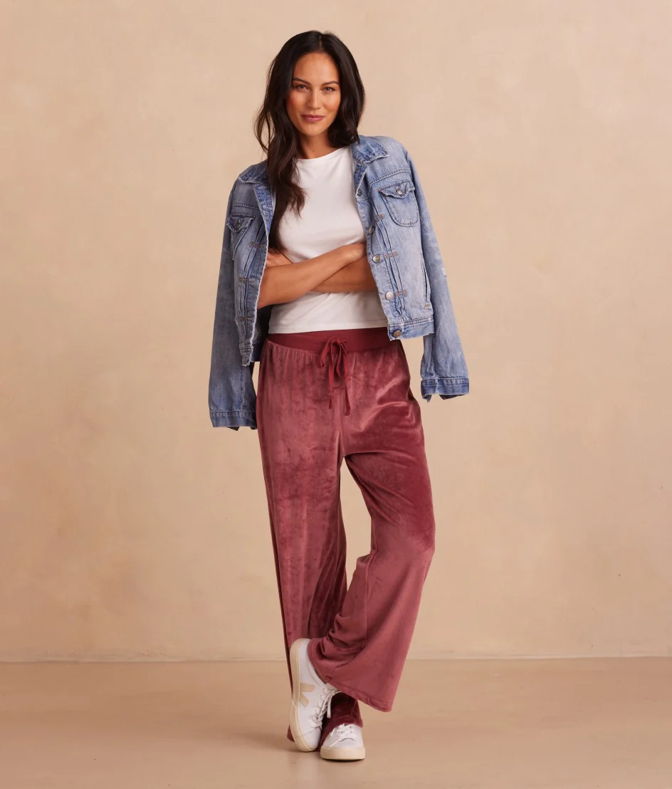 The Plush Velour Lounge Pant - Main