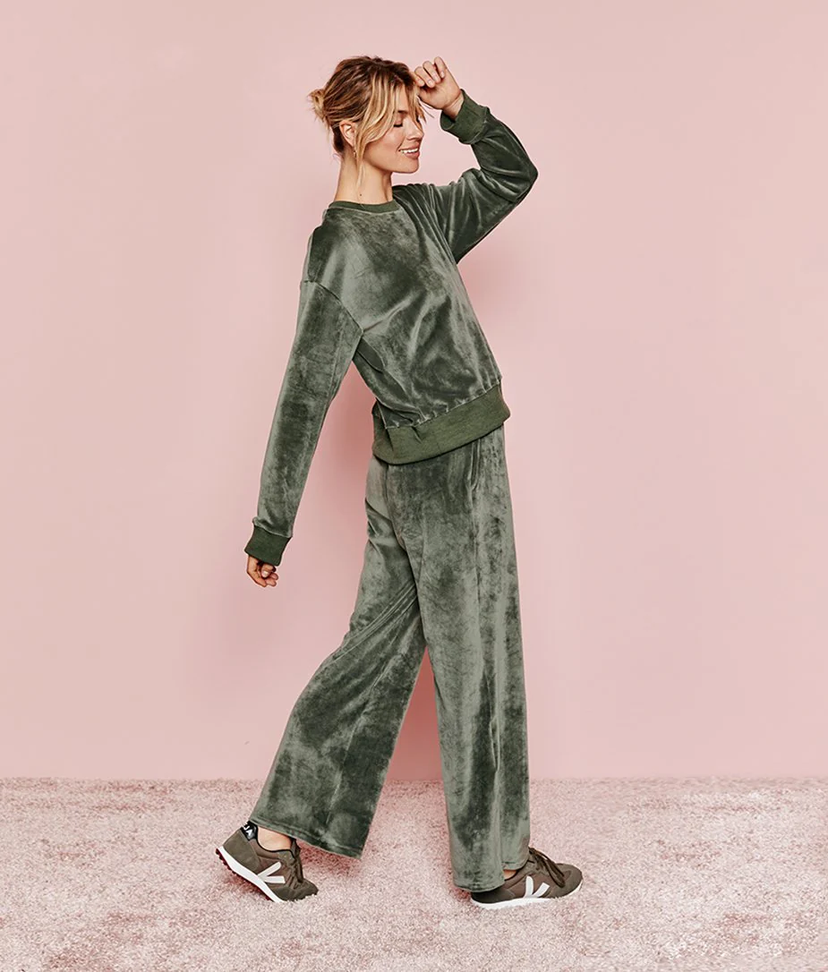 The Plush Velour Lounge Pant - Main