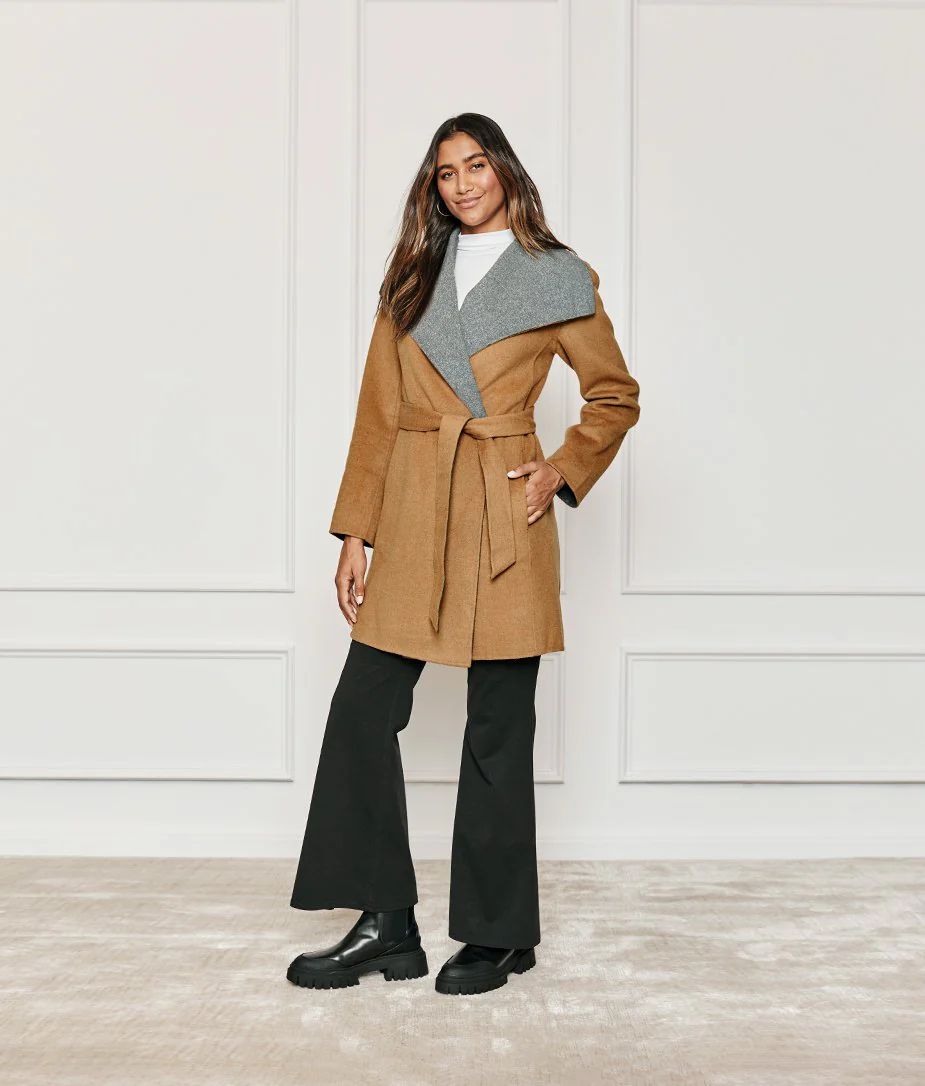 The Warmest Wool Wrap Coat - Main