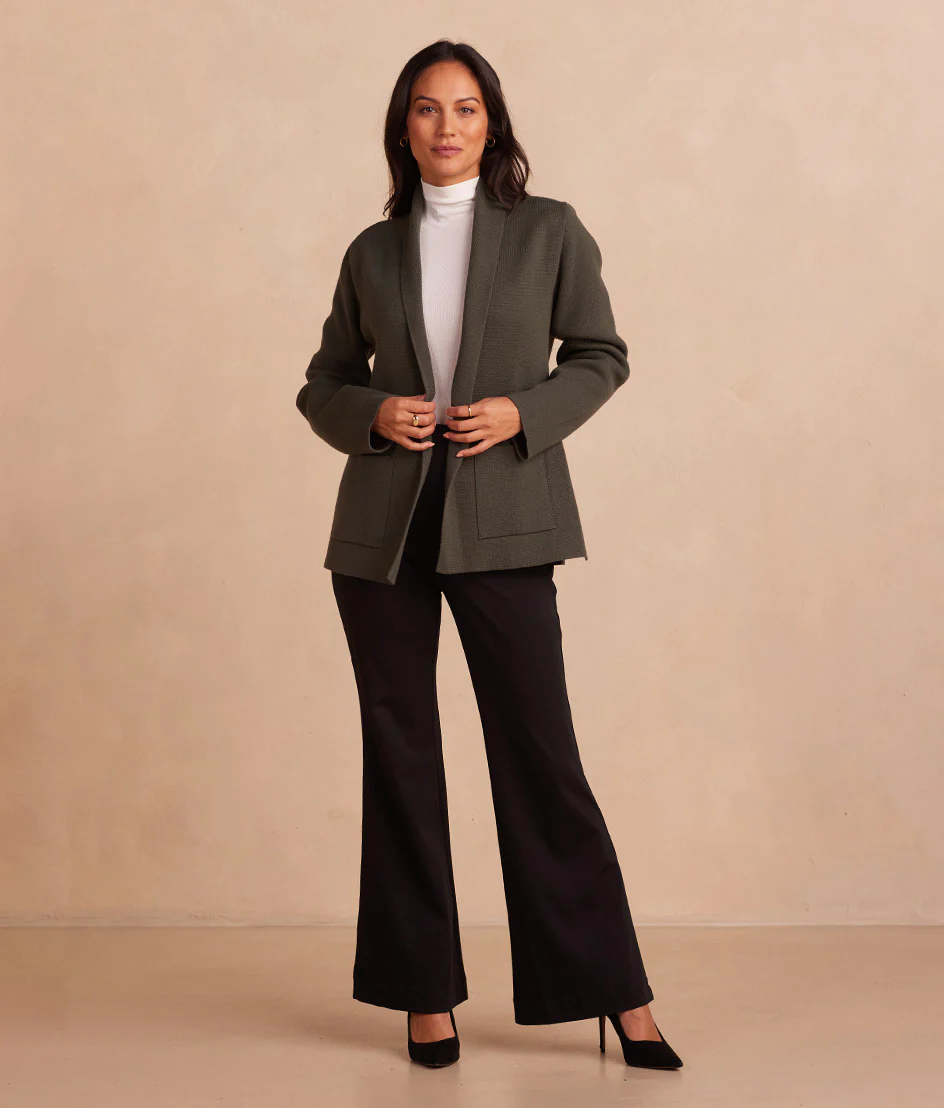 The Everyday High-Waist Flare Pant - Main