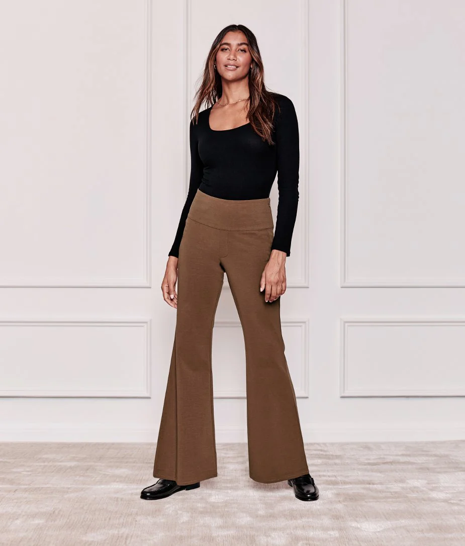 The Everyday High-Waist Flare Pant - Main