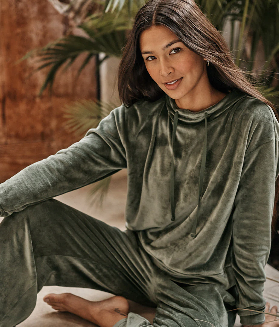 The Plush Velour Hoodie - Main