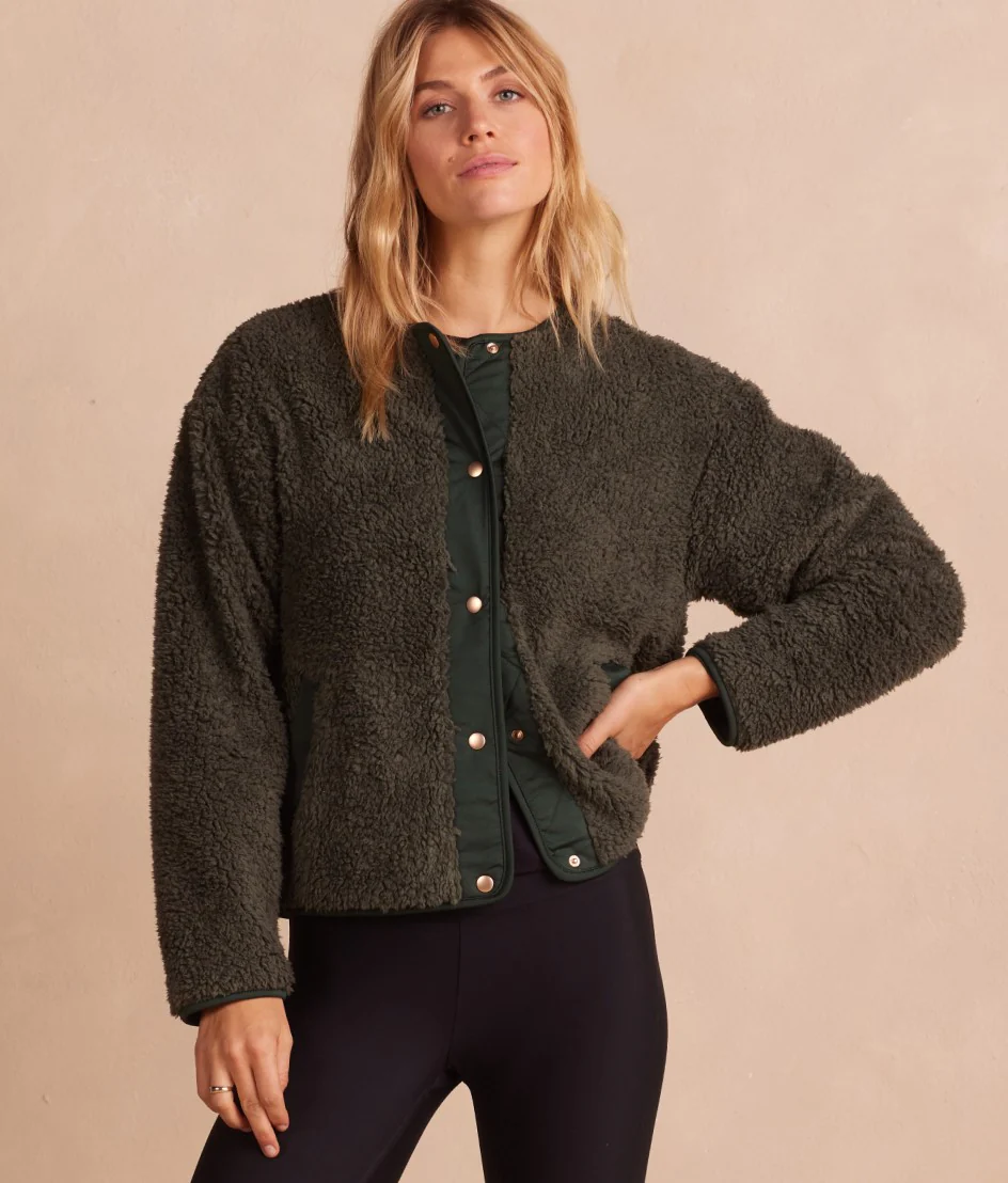 The High Pile Short Sherpa Jacket - Main