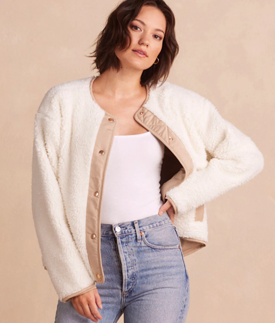 The High Pile Short Sherpa Jacket - Main